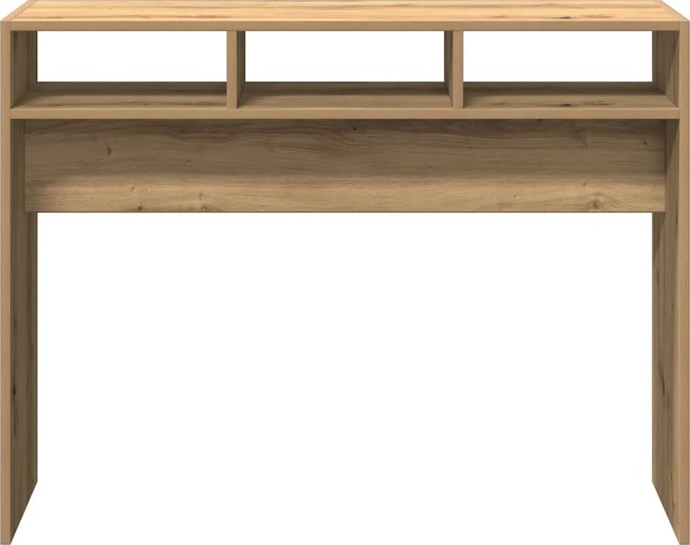 Konsolinis staliukas, artisano ąžuolo, 105x30x80cm, mediena