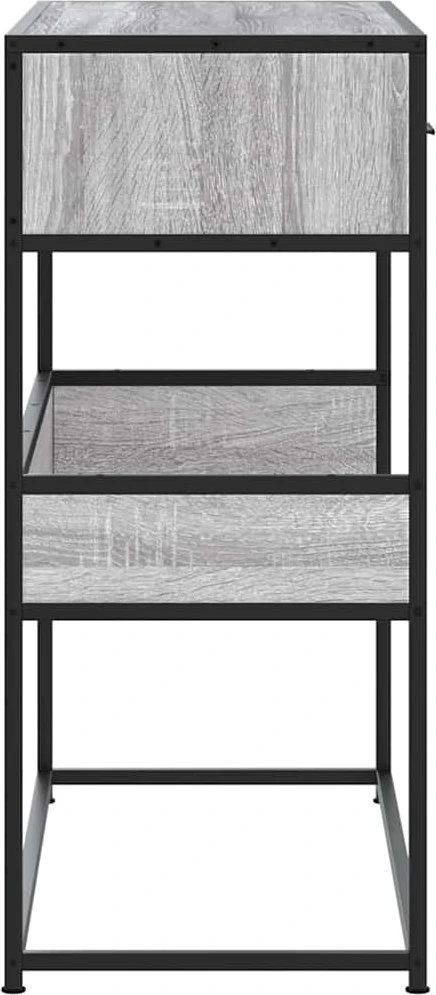Konsolinis staliukas, sonomas ąžuolo, 90x35x80cm, mediena