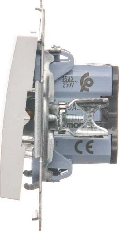 Kontak Simon DVIGUBAS APŠVIESTAS JUNGIKLIS DW5A.01/11-SIMON54 250 V 16 A