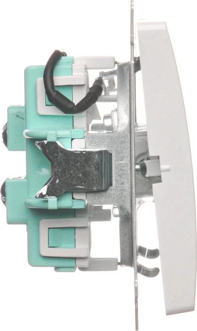 Kontakt Simon Kreipkitės į Simoną BMW6/2L.01/11 Simon Basic Dvigubo laiptų jungiklis su apšvietimu BMW6/2L.01/11