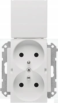 Kontakt Simon GN.2-KR.Z/U IP44 Baltas MATINIS SIMON55