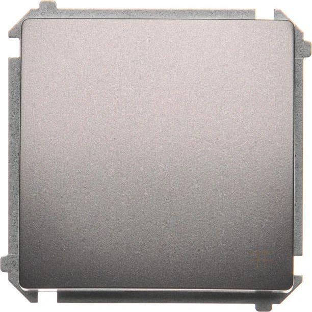 Eaton Kontakt-Simon Cross jungtis Simon Basic single 10AX 250V inox (BMW7.01/21)