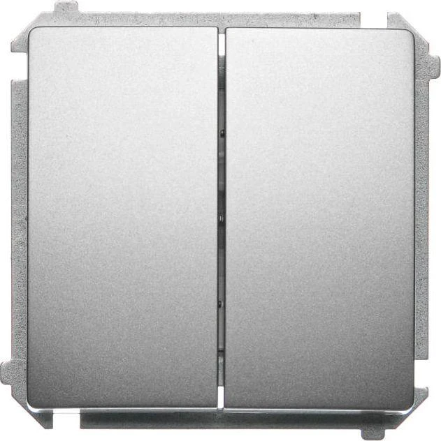 Kontakt-Simon Simon Basic dvigubas 10AX 230V satIII (BMW6 / 2.01 / 29)
