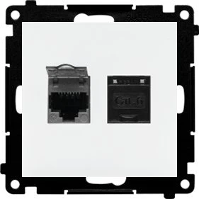 Kontakt Simon GN.2-KR.KOM.RJ45 K.6 P.Baltas MAT SIMON5