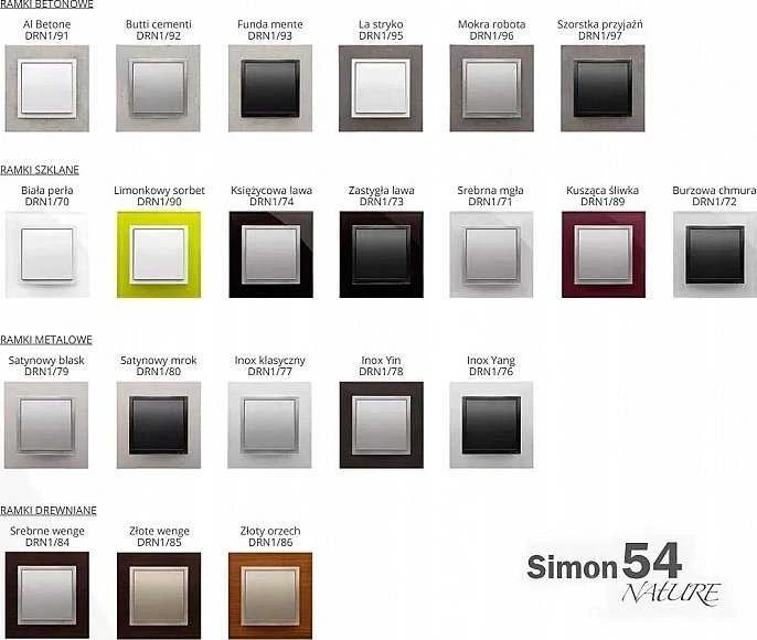 Kontak Simon PAVIENIS ŠVIESOLAIDINIS LIZDAS DGS1.01/49-SIMON54 SC-APC