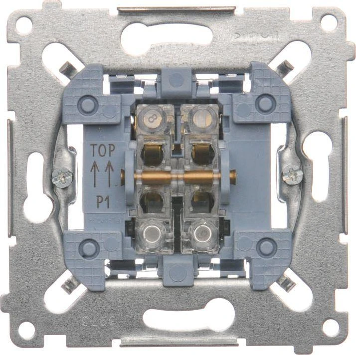 Kontakt Simon Kontaktas-Simon Simon 54 dvigubas mygtukas, uždarymo mechanizmas 10AX 250V (SP2M)