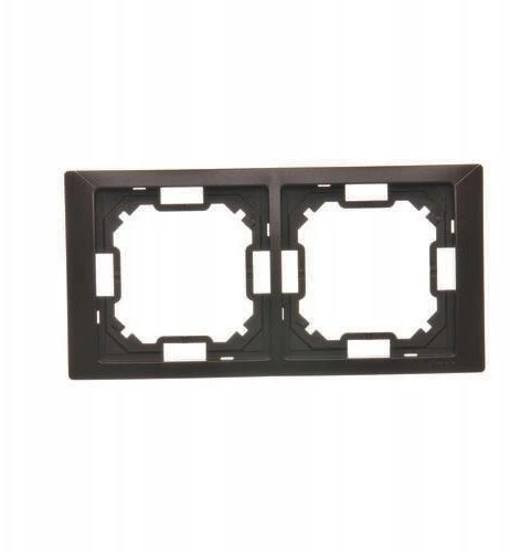 Kontakt Simon BMRC2/49 Simon Basic Frame 2-g Neos IP20 matinė juoda BMRC2/49