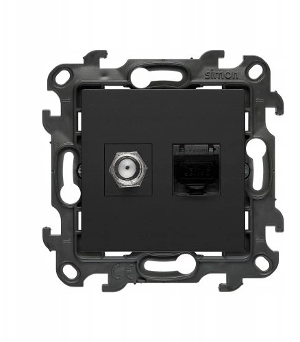 Kontakt Simon GN.ANT.TYPU F+RJ45 KAT.6 CZAR.SIMON24