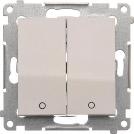 Kontakt Simon DW22A.01/11 SIMON54 JUNGTIS, Baltas