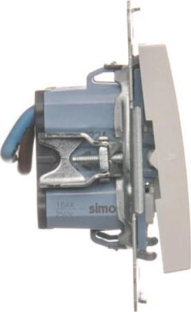 Kontakt Simon DW22A.01/11 SIMON54 JUNGTIS, Baltas