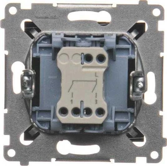 Kontak Simon DVIGUBAS APŠVIESTAS JUNGIKLIS DW5.01/49-SIMON54 250 V 10 A