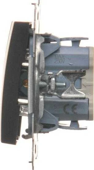Kontak Simon DVIGUBAS APŠVIESTAS JUNGIKLIS DW5.01/49-SIMON54 250 V 10 A