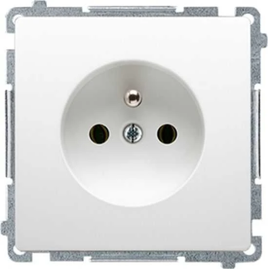 Kontakt Simon BMGZ1CZ.01/11 SOCKET BASIC Baltas