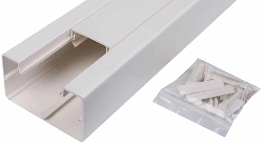 Kontakt Simon CHANNEL 1-KO.CABLOPLUS 90X55MM CLEAR BIE