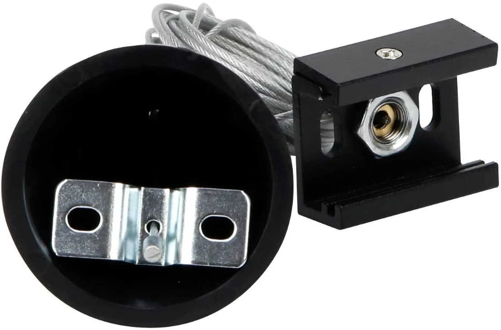 Kontakt Simon Led Line Prime Šviestuvų bėgeliuose LUMICANTO pakabinimo troselio komplektas 3m juodas
