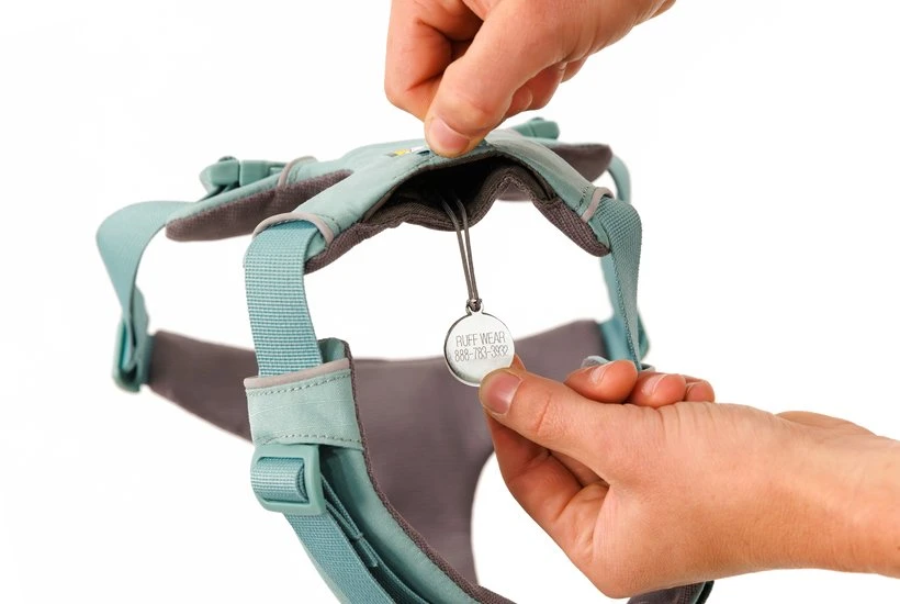 Kontext Ruffwear 30503-355S1 petnešos šunims / katėms XS Žalia Nailonas, Poliesteris Šuo Nierozciągliwa uprząż