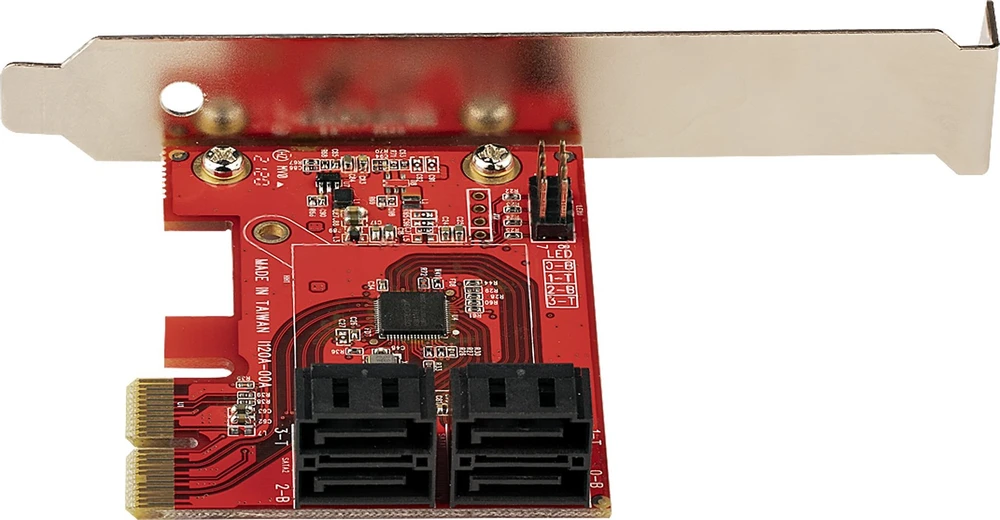 StarTech 4-PORT SATA PCIE CARD - 6GBPS/.