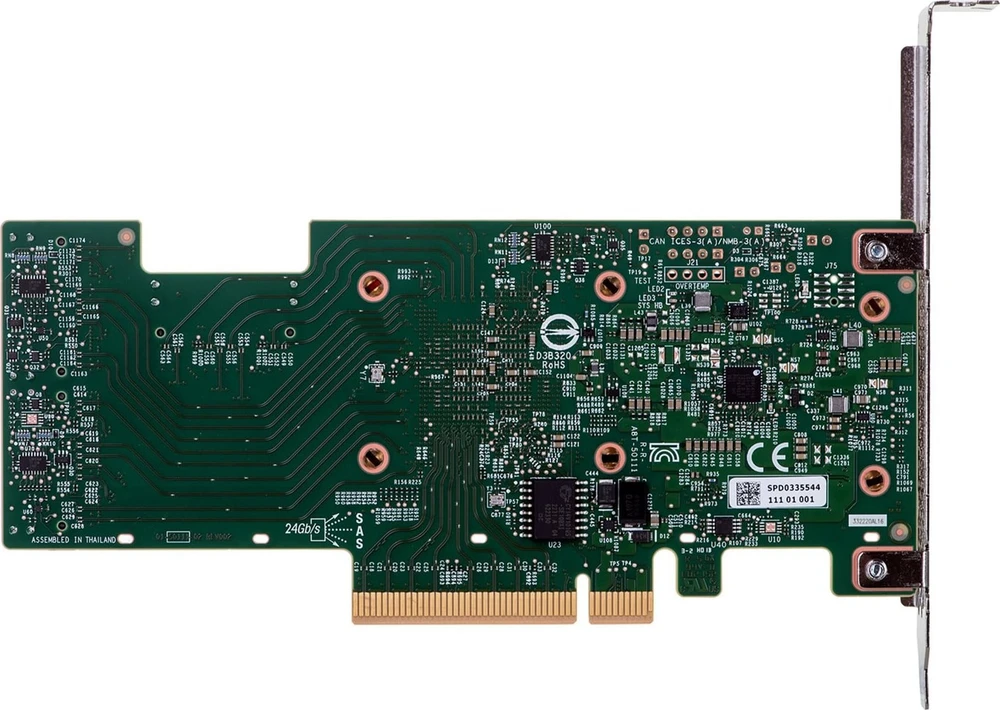 „Broadcom eHBA 9600-24i“ sąsajos plokštės / adapteris, vidinė SAS, SATA