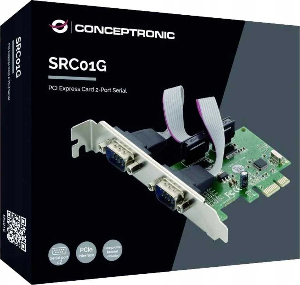 Kontroler Conceptronic CONCEPTRONIC PCI Express 2 prievadų nuoseklioji sąsaja