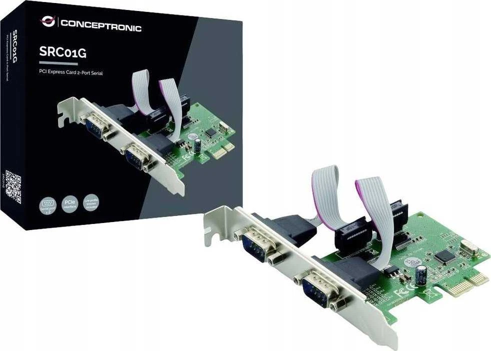 Kontroler Conceptronic CONCEPTRONIC PCI Express 2 prievadų nuoseklioji sąsaja