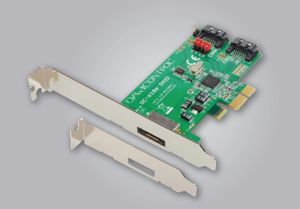 Carruzzo Dawicontrol DC-610e RAID valdiklis PCI Express 2.0 6 Gbit/s