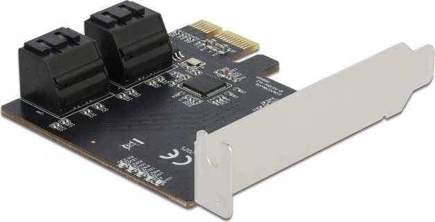 Delock karta PCI Express x1 - 4x interna