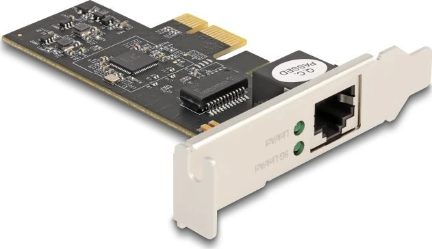 Kontroler Delock DeLOCK PCI Express x1 kortelė, skirta 1 x RJ45 5 Gigabit LAN RTL8126