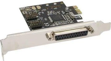 InLine valdiklis PCIe x1 – lygiagretusis prievadas LPT + 2x RS-232 (76624C)
