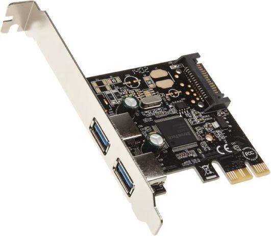 InLine sąsajos plokštė (įskaitant LP), 2x USB 3.0 su SATA maitinimu - PCIe