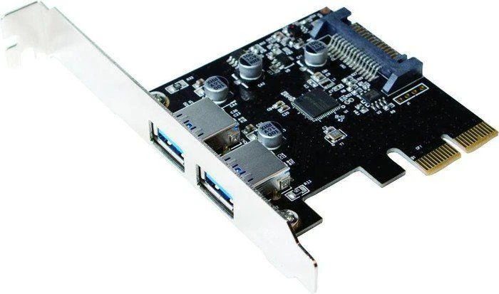 „Logilink PC0080“, „PCI Express“ kortelė, 2 x USB 3.1, „Asmedia AS1142“ „Logilink USB 3.1 PCI-Express“ kortelė, 2 prievadų A tipo PCIe