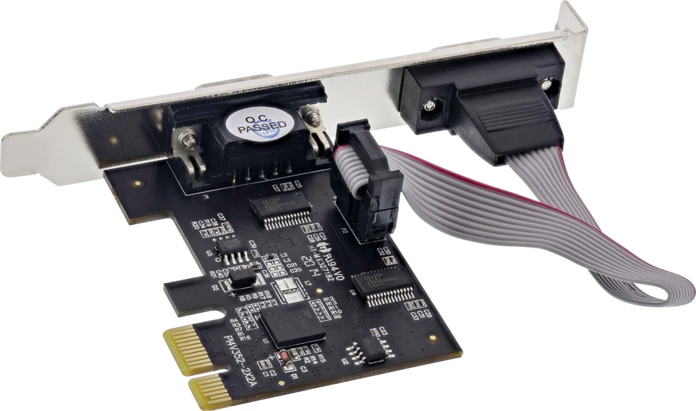 Šakotuvas Kontroler Longshine Longshine sąsajos plokštė, 2 prievadų nuoseklioji, PCI Express I/O kortelė, LCS-6321M