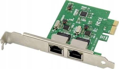 Kontroler MicroConnect PCI-E 8111F Dual-RJ45 Gigabit
