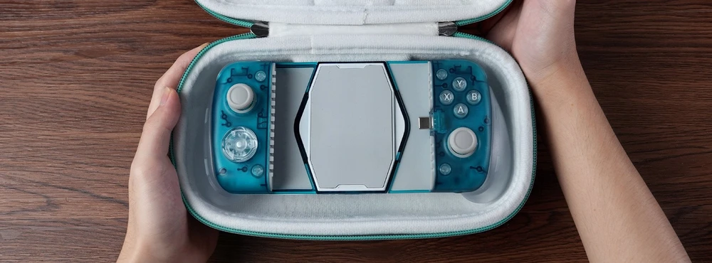 „GameSir X3 Pro“ USB-C mobiliojo telefono valdiklis su telefono laikikliu