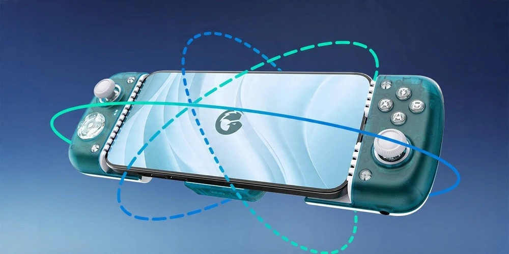 „GameSir X3 Pro“ USB-C mobiliojo telefono valdiklis su telefono laikikliu