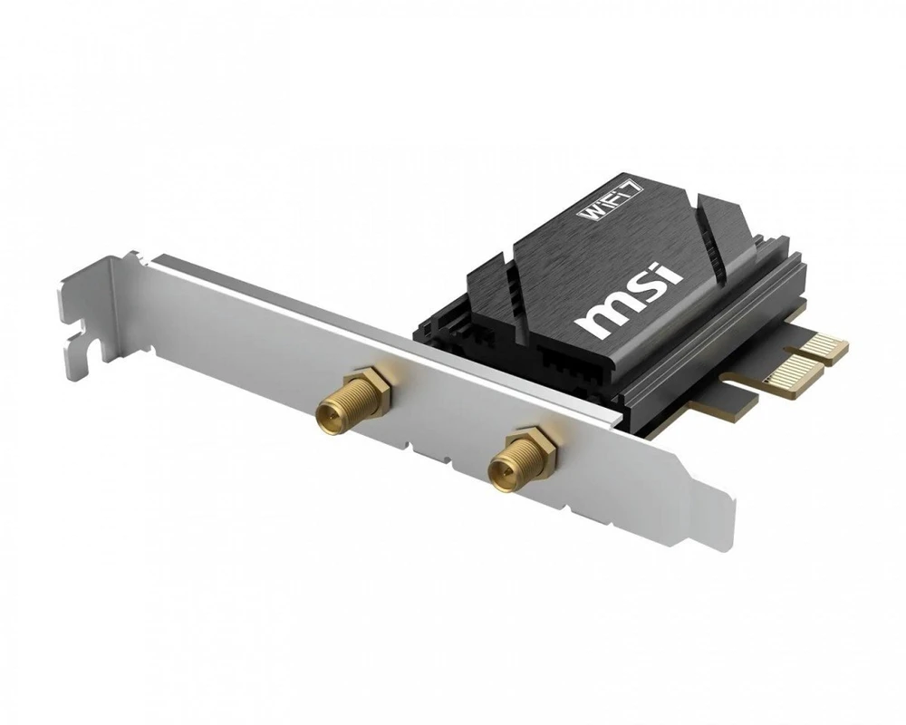 MSI HERALD BE6500 WiFi 7 PCIe plokštė
