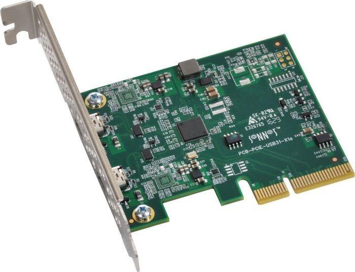 Kontrolierius Sonnet PCIE 3, 0 x 4 - 2x USB- C 3, 2 generolas 2 Allegro USB- C PCIE (USB3C- 2PM- E)