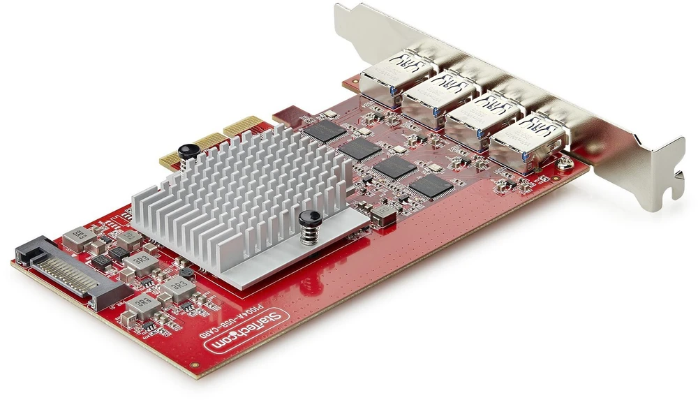 StarTech 4-PORT USB-A 10GBPS PCIE CARD - .
