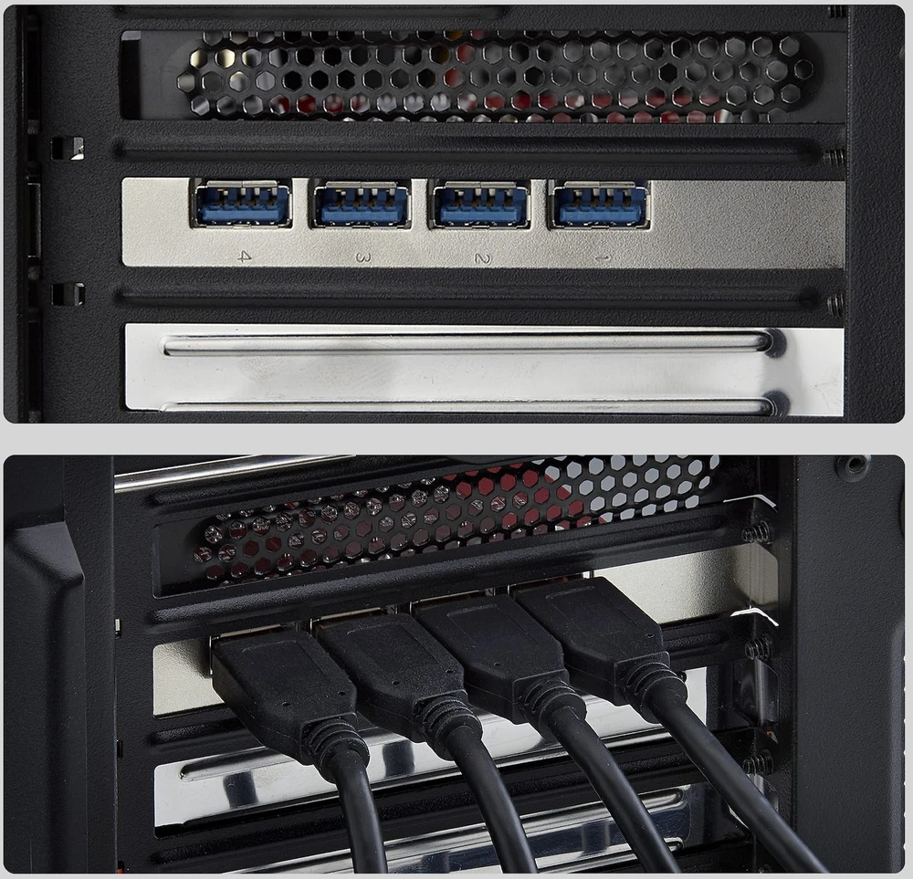 StarTech 4-PORT USB-A 10GBPS PCIE CARD - .