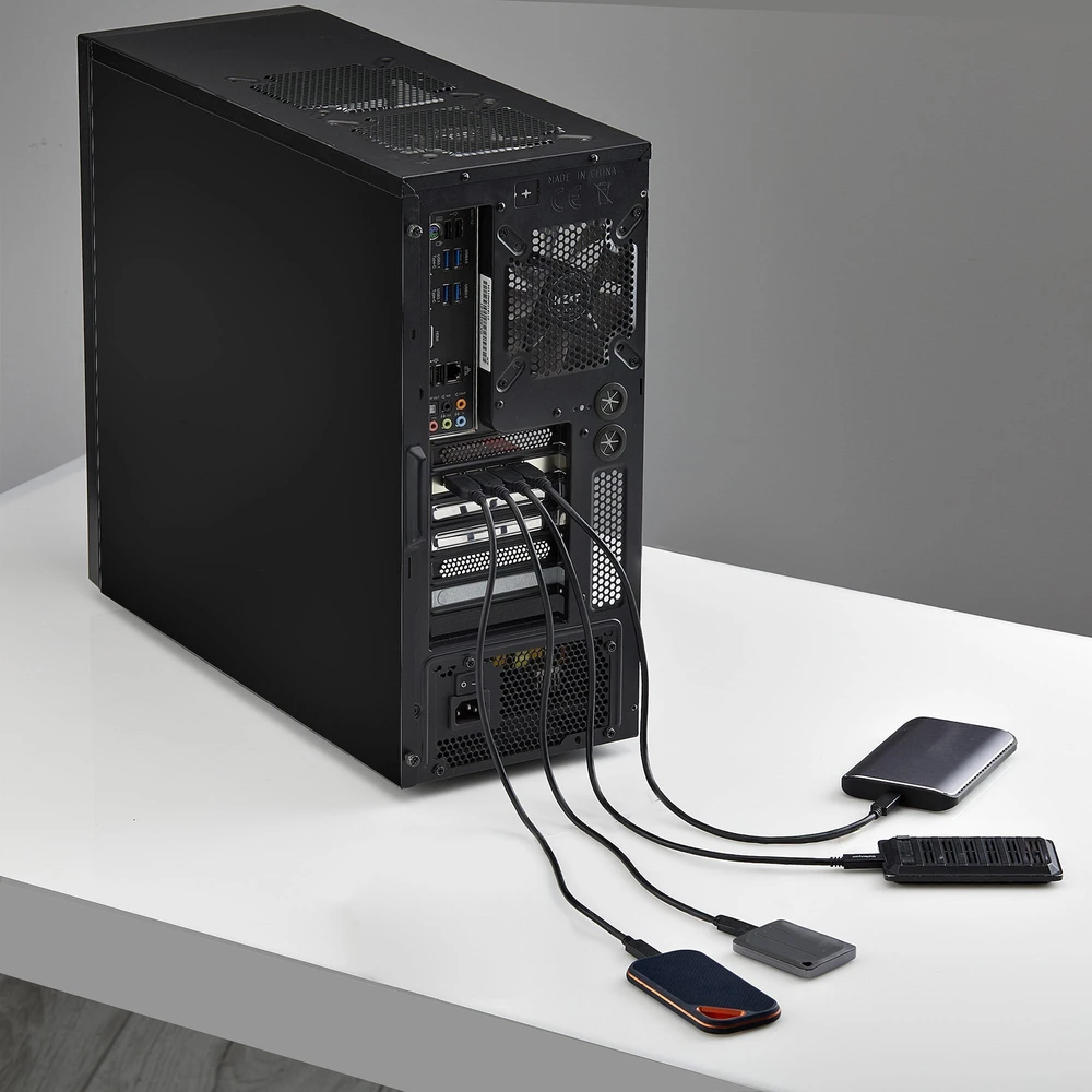 StarTech 4-PORT USB-A 10GBPS PCIE CARD - .