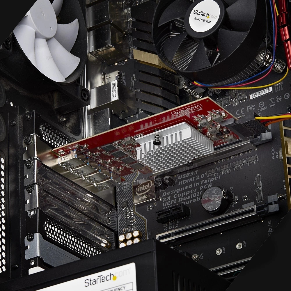 StarTech 4-PORT USB-A 10GBPS PCIE CARD - .
