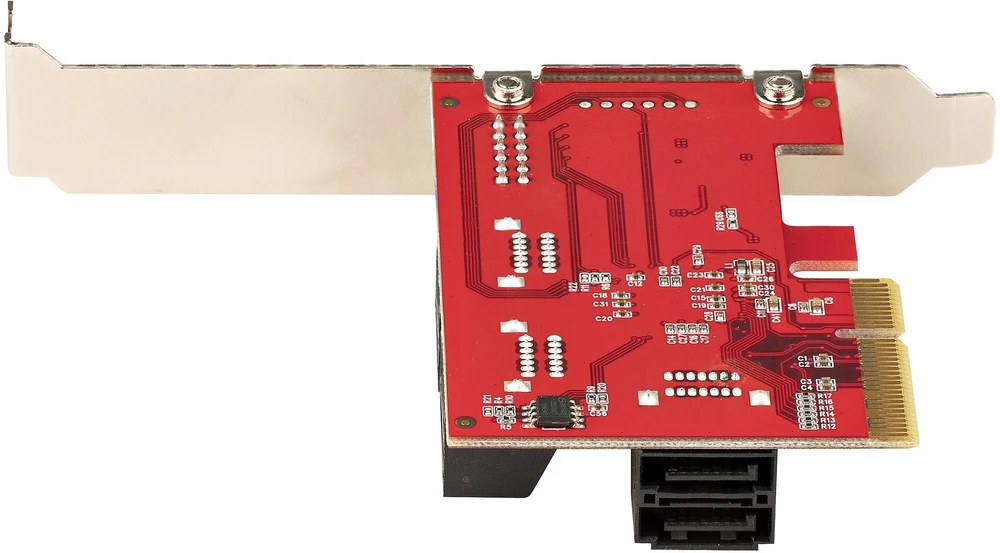 „StarTech SATA PCIE“ plokštė – 6 prievadų (6 GB/s) / PCIE SATA išplėtimo plokštė ASM1166