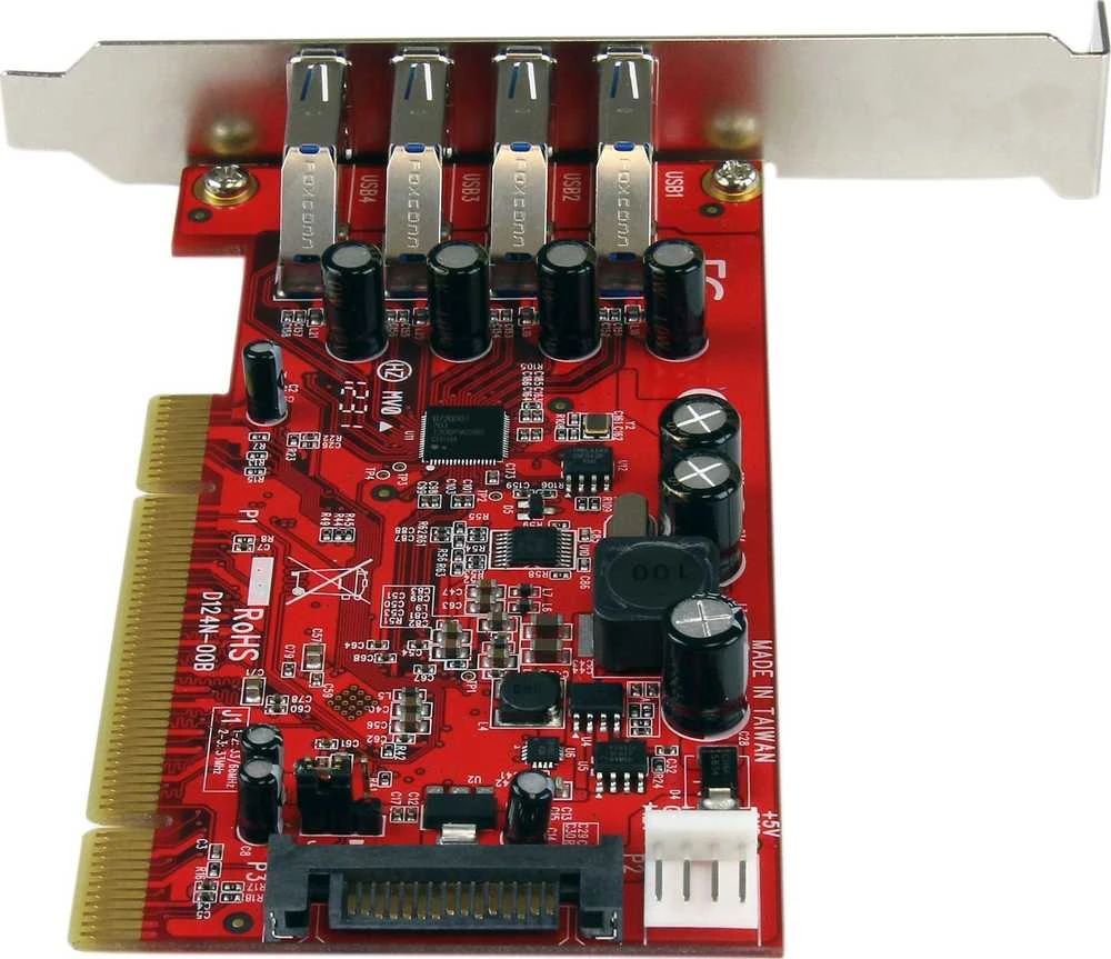 PCI kortelė Startech PCIUSB3S4