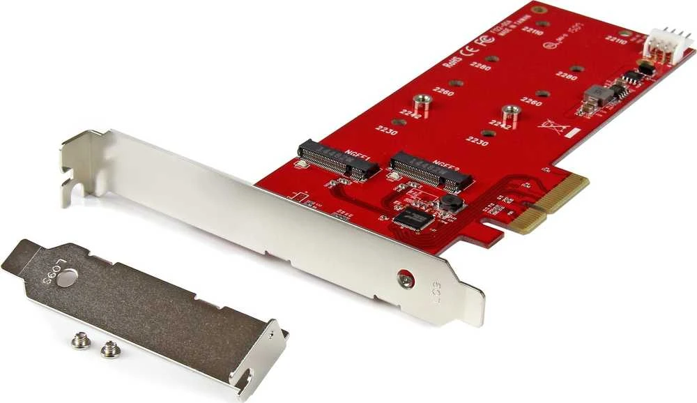 Serveris Kontroler StarTech PCIe 2.0 x4 - 2x M.2 SATA B-key (PEX2M2)