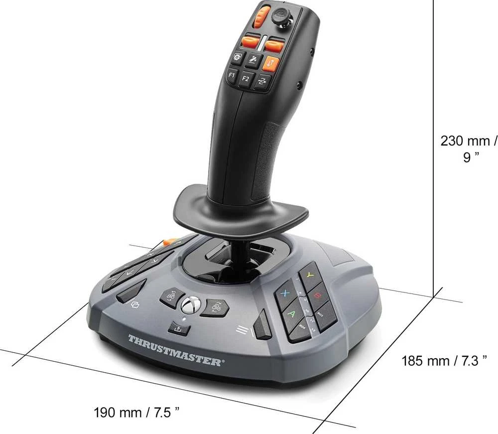 „Thrustmaster“ vairasvirtė „SimTask Farmstick“, „XBOX“.