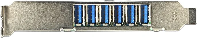 Valdiklis Delock PCIe 2.0 x1 – 7x USB 3.0 (89377)