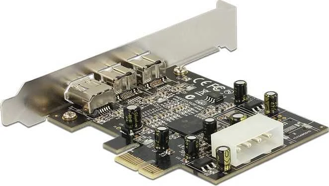 DLC DeLOCK PCI Express card FireWire A / B sąsajos plokštė / adapteris