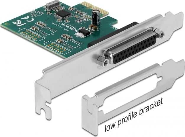 Delock Atrakinkite PCI Express kortelę su 1 x lygiagrečiu IEEE1284