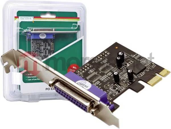 „Digitus PCIe x1“ valdiklis – LPT lygiagretusis prievadas (DS-30020-1)