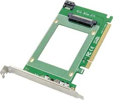 Šakotuvas Kontroler ProXtend ProXtend PCIe X16 U.2 SFF8639 SSD Adapteris Card