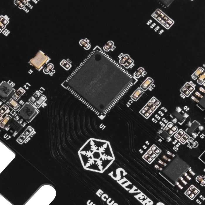 Kontroler SilverStone PCIe 3.0 x4 - USB-C 3.2 Gen 2x2 (SST-ECU06)